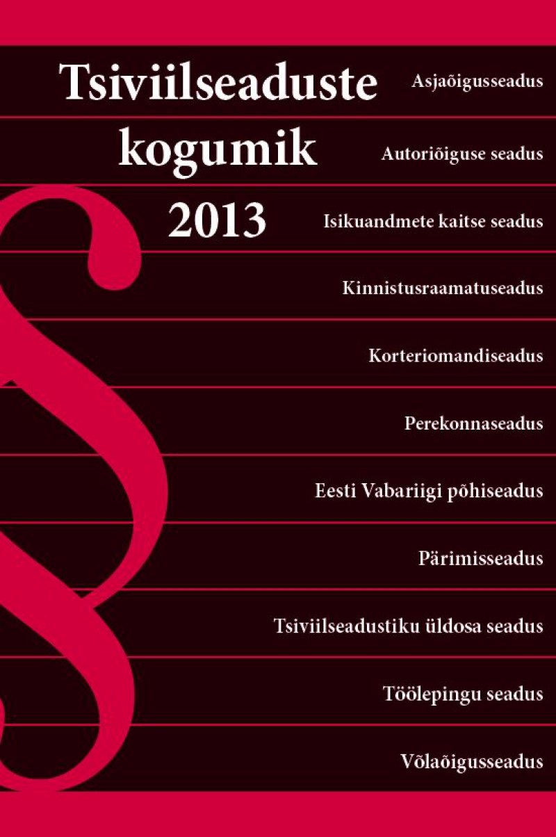 Tsiviilseaduste kogumik 2013